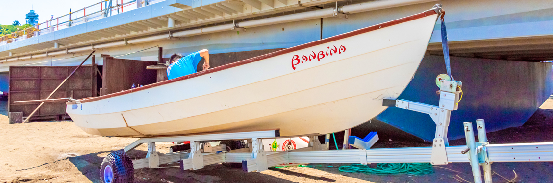 海辺不動産の再生とマリンスポーツビジネスの専門家、湘南・江ノ島のbiid株式会社が運営するレンタルボート