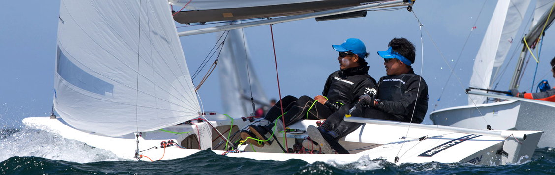 湘南・江ノ島のマリンスポーツ/セーリング/ヨットのサポート選手「古谷信玄　八山慎司」